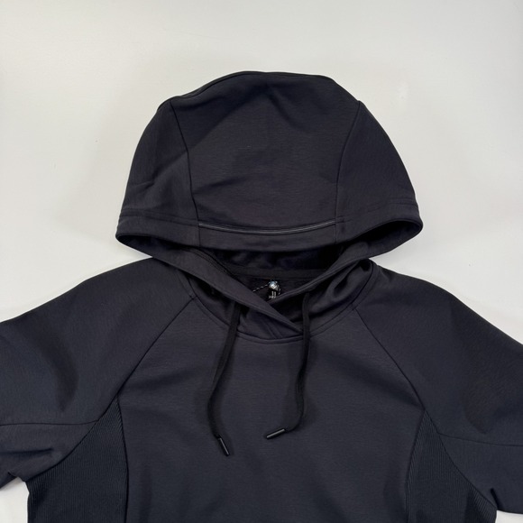 KUHL‎ Karisma Pullover Hoody Sweatshirt Stretch Ribbed Panels Womens Small Black - Picture 3 of 15